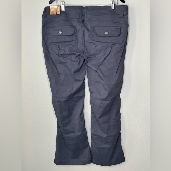 prAna Halle Straight Leg Climbing Pant in Coal Women's Size 16 Short NWT! - Picture 9 of 11